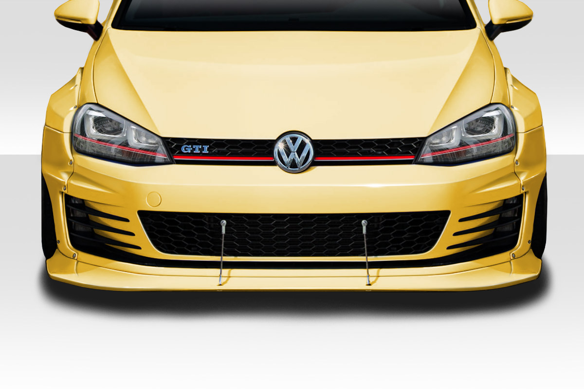 Picture of Duraflex 115705 TKO RBS Front Lip Under Spoiler for 2015-2019 Volkswagen Golf & GTI