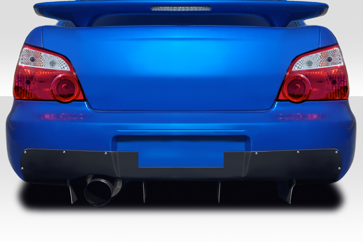 4DR MTS Rear Diffuser for 2002-2007 Subaru Impreza WRX STI - 3 Piece