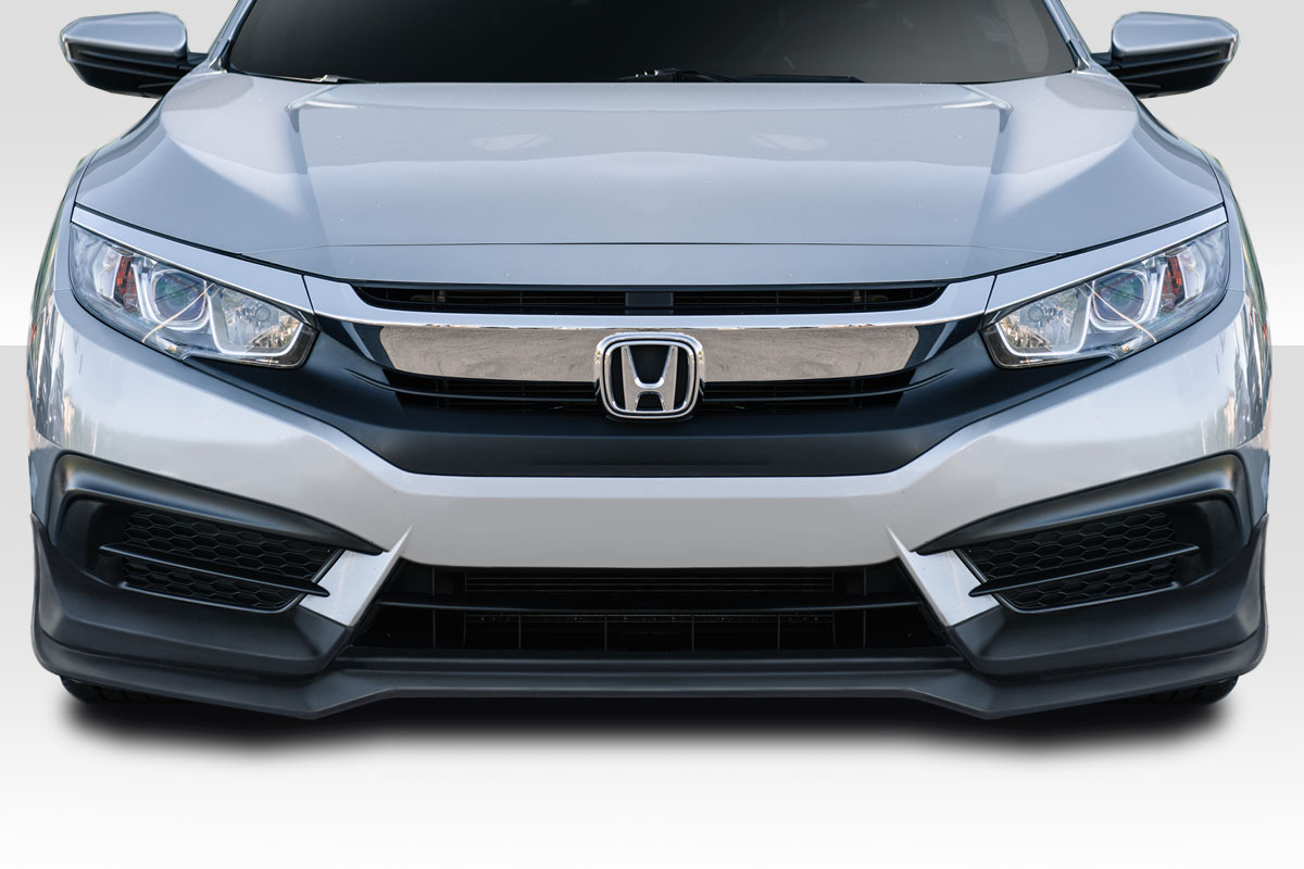 116063 Type M Front Lip Under Spoiler for 2016-2020 Honda Civic 2DR 4DR