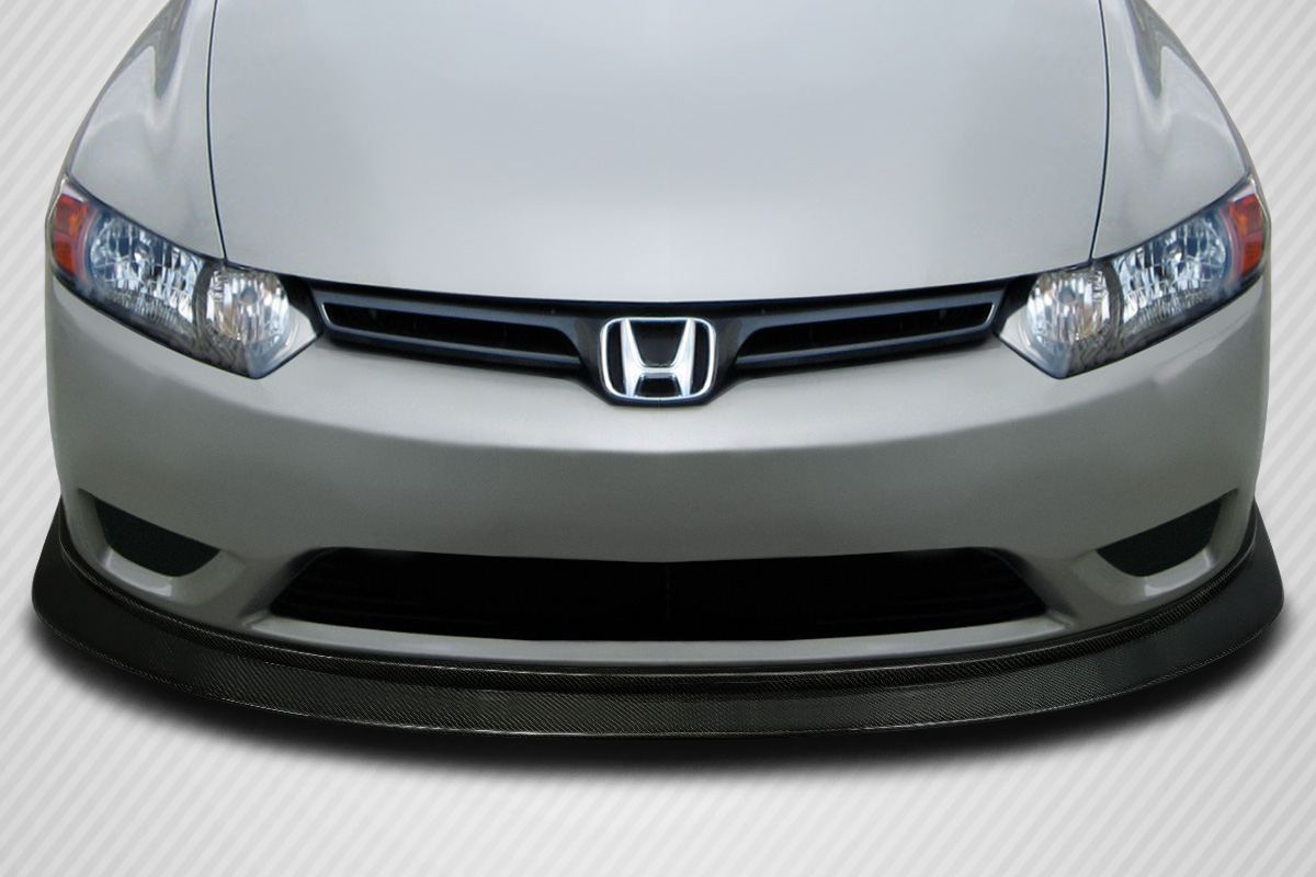 Picture of Carbon Creations 116058 2DR MDF Front Lip Under Spoiler for 2006-2008 Honda Civic