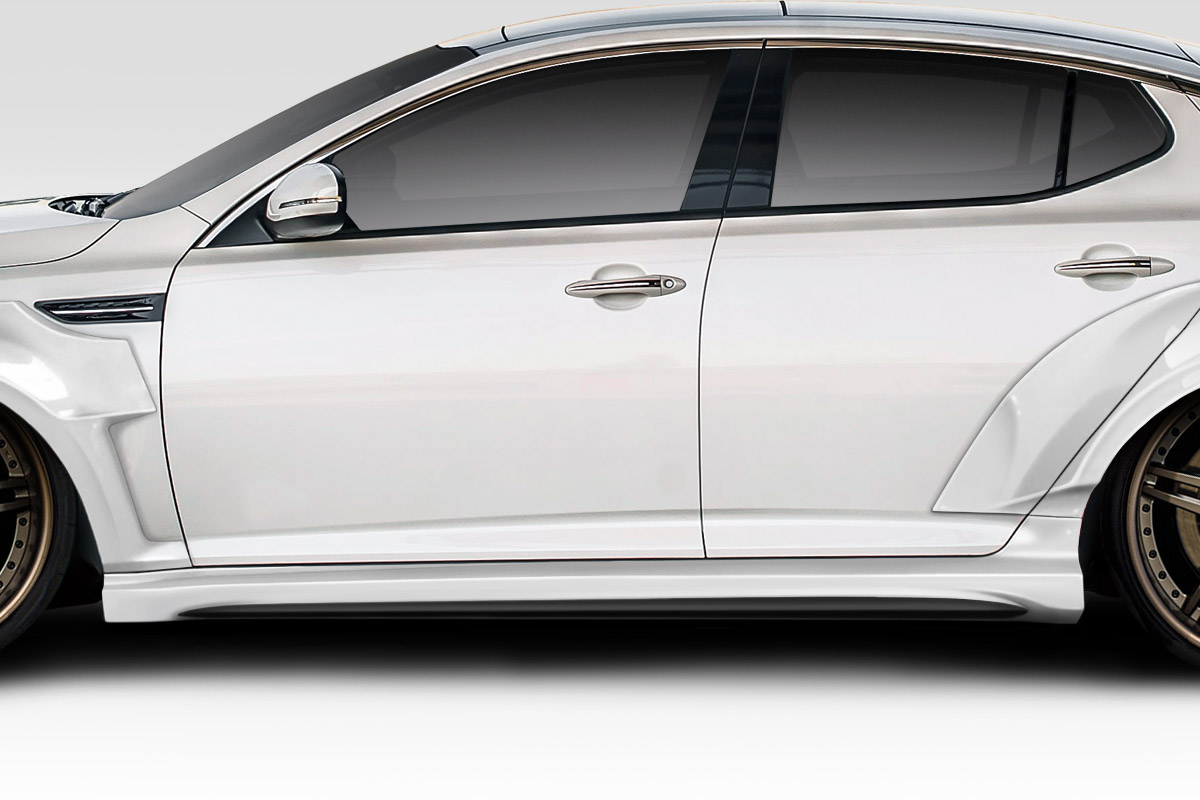 CPR Side Skirts Rocker Panels for 2011-2013 Kia Optima - 2 Piece