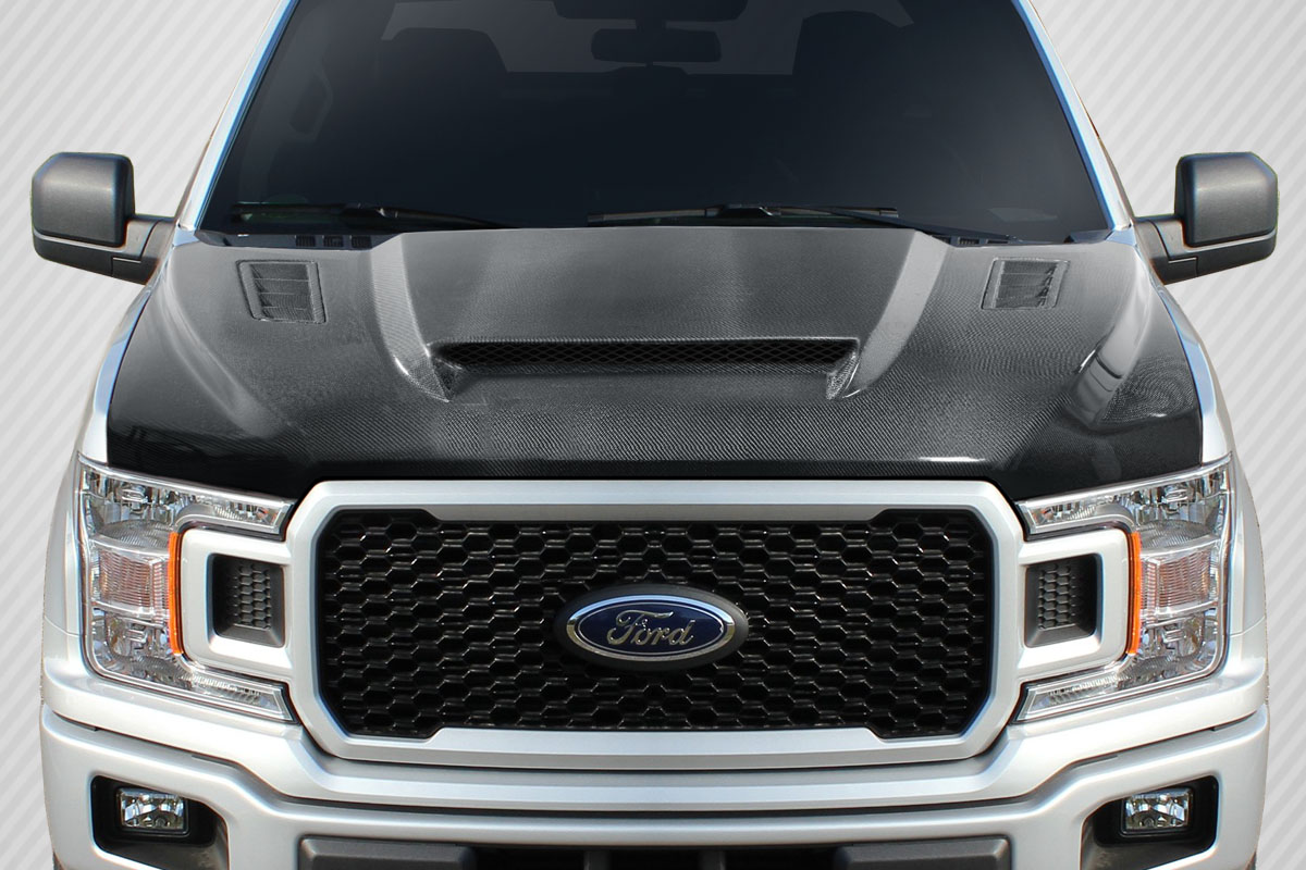 Picture of Carbon Creations 115896 CVX Hood for 2015-2020 Ford F-150