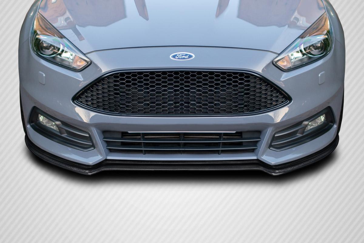 Picture of Carbon Creations 115906 ST Max Front Lip Under Spoiler for 2015-2018 Ford Focus