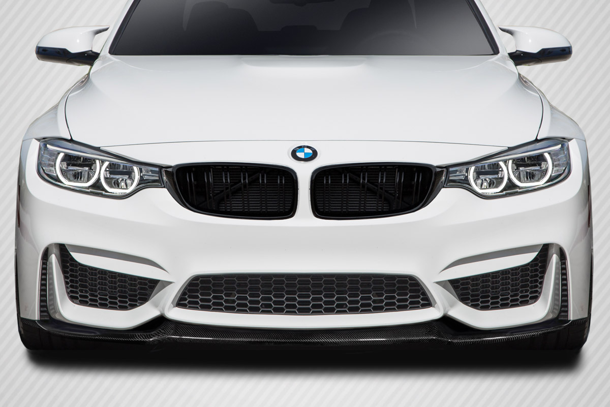 Picture of Carbon Creations 115596 CS Look Front Lip Under Spoiler for 2014-2019 BMW M3 F80 & 2014-2020 M4 F82 F83