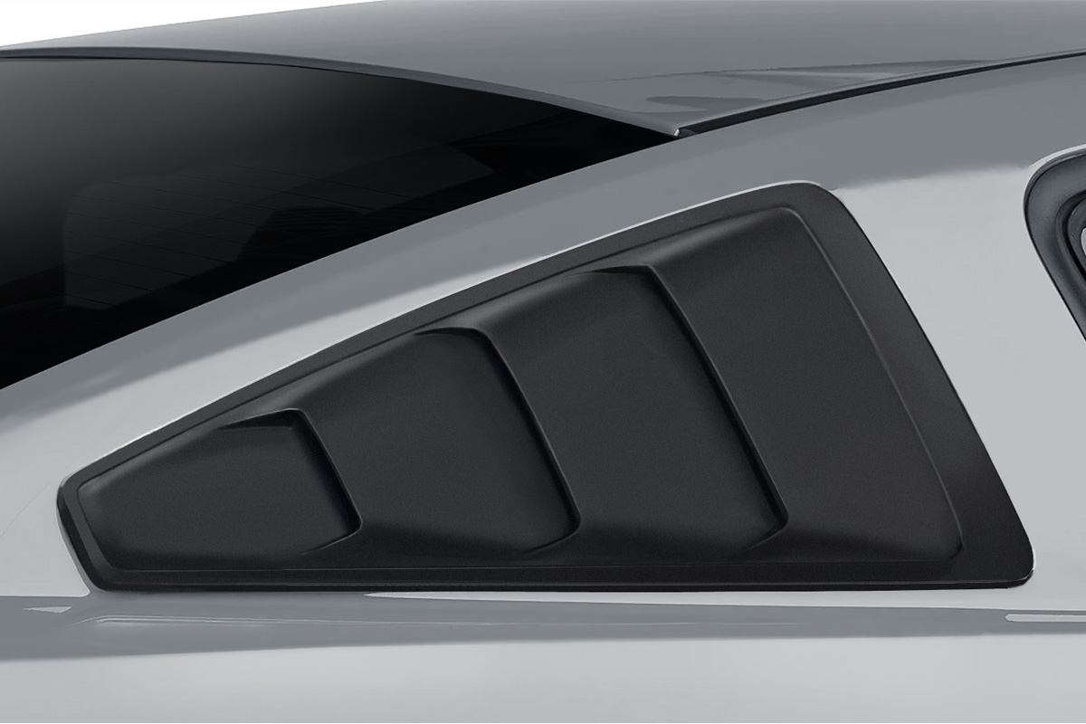 MPX Rear Window Scoops for 2015-2020 Ford Mustang - 2 Piece