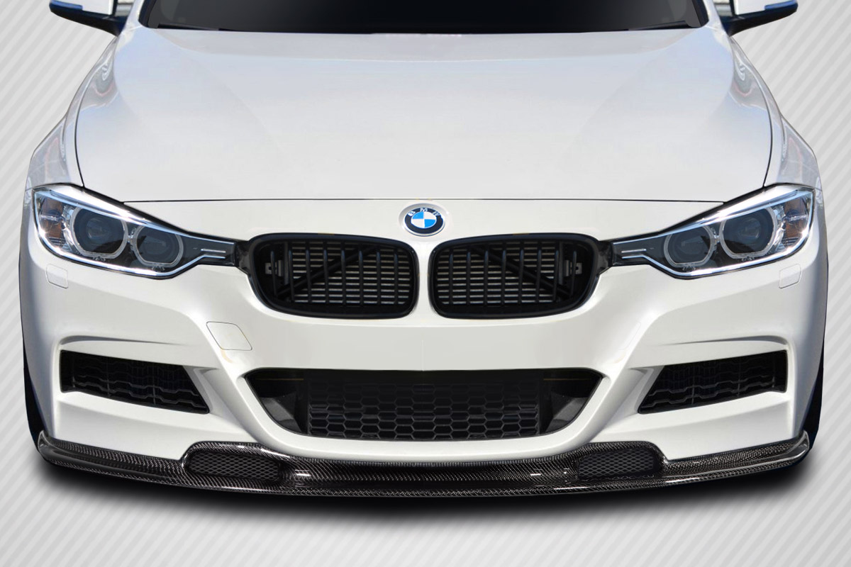 Picture of Carbon Creations 115767 F30 V1 Front Lip Under Spoiler for 2012-2018 BMW 3 Series