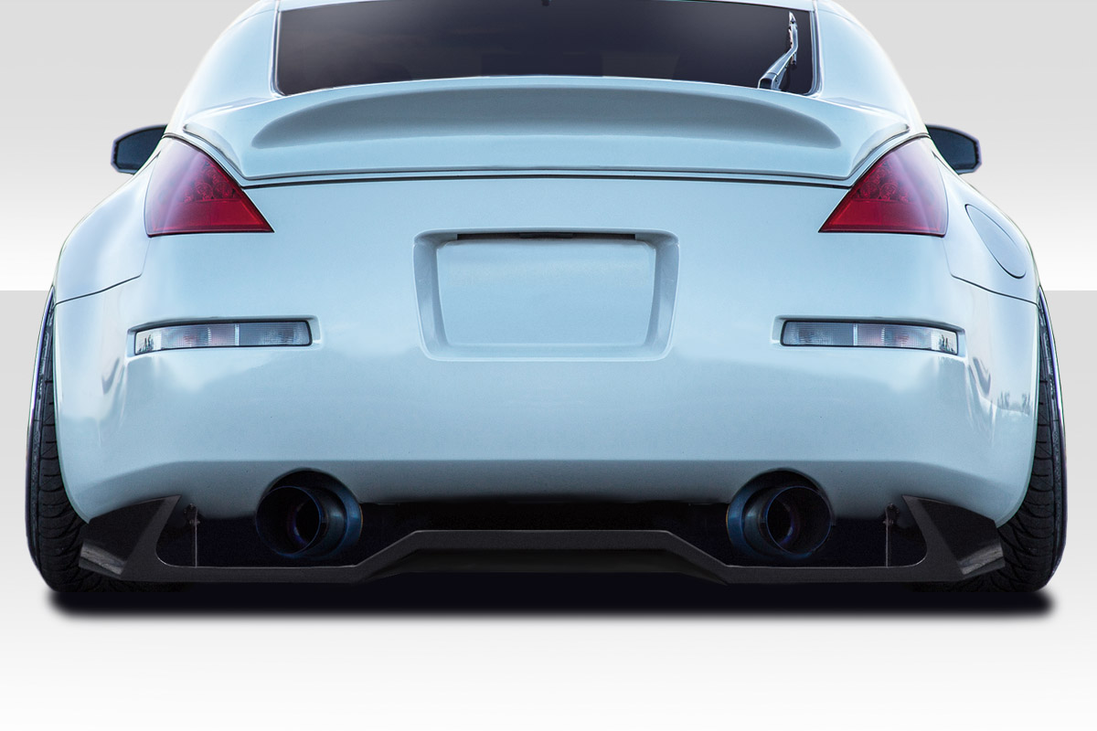 Z33 VTX Rear Diffuser for 2003-2008 Nissan 350Z - 2 Piece