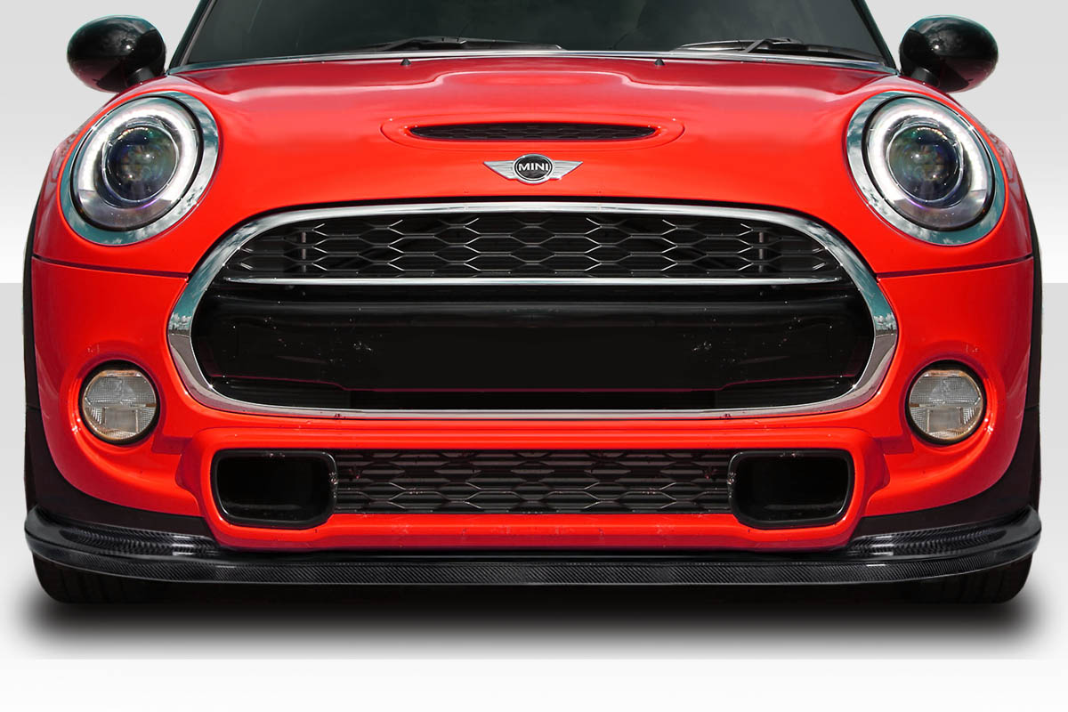 Picture of Carbon Creations 115809 S F55 F56 F57 J Spec Front Lip Under Spoiler for 2014-2020 Mini Cooper