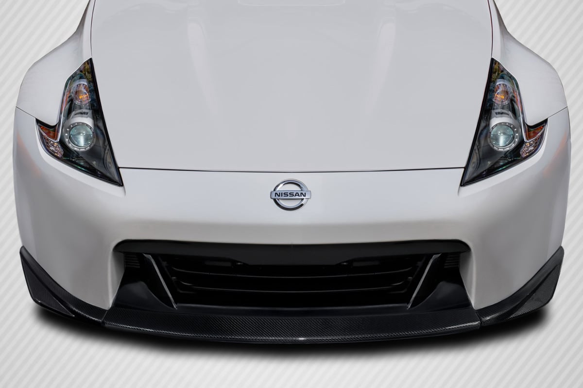 116258 EVS Front Lip Under Spoiler for 2009-2012 Nissan 370Z & Z34, 3 Piece