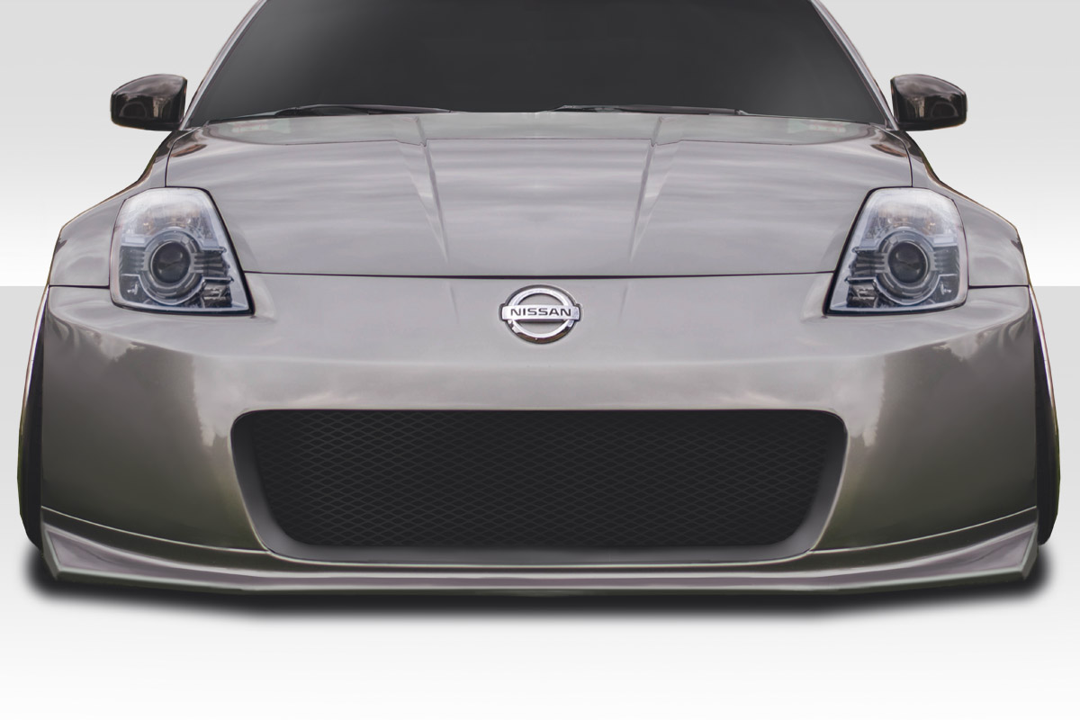 N-2 V2 Style Front Bumper Cover for 2003-2008 Nissan 350Z, 2 Piece