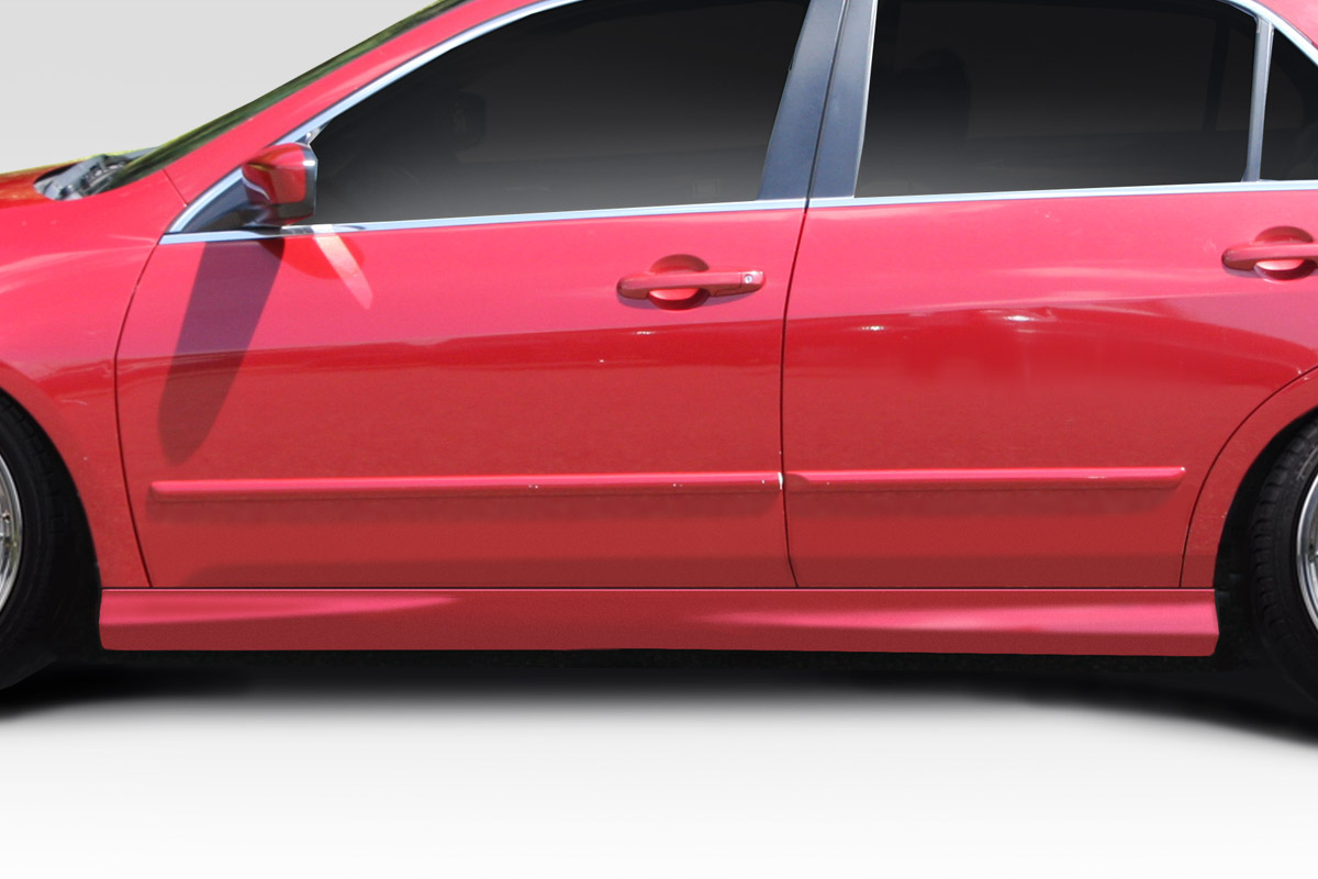 Type M Side Skirts Rocker Panels for 2003-2007 Honda Accord 4DR - 2 Piece