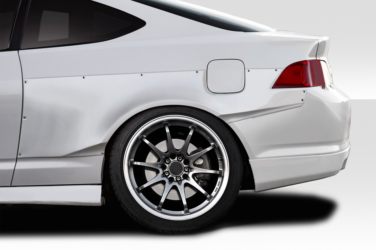 A1 Rear Fender Flares for 2002-2006 Acura RSX - 2 Piece