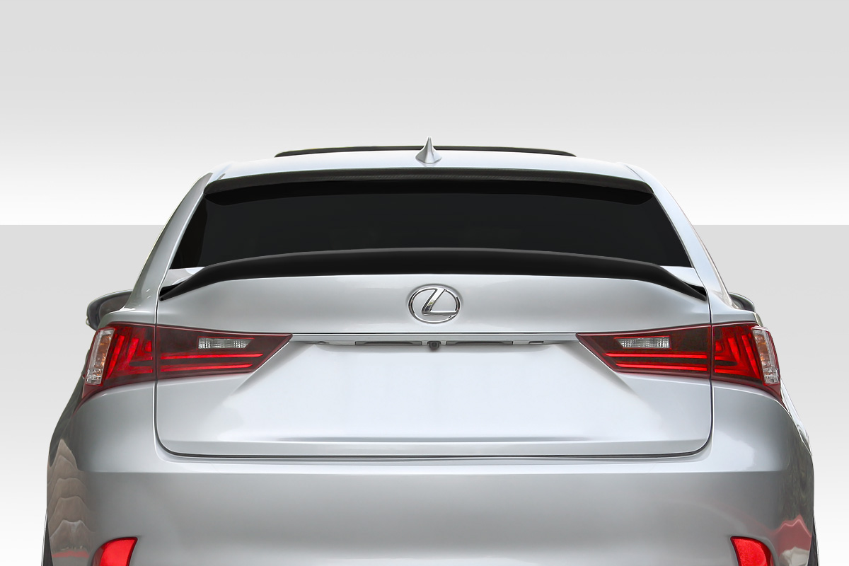 Picture of Duraflex 115222 A Spec Rear Wing Spoiler for 2014-2020 Lexus IS Series IS250 IS350