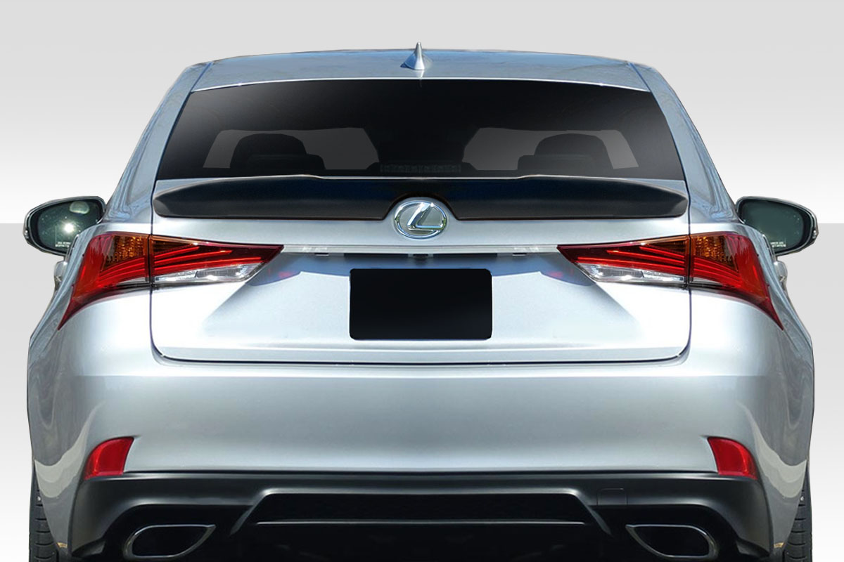 Picture of Duraflex 115224 TD3000 Rear Wing Spoiler for 2014-2020 Lexus IS Series IS250 IS350
