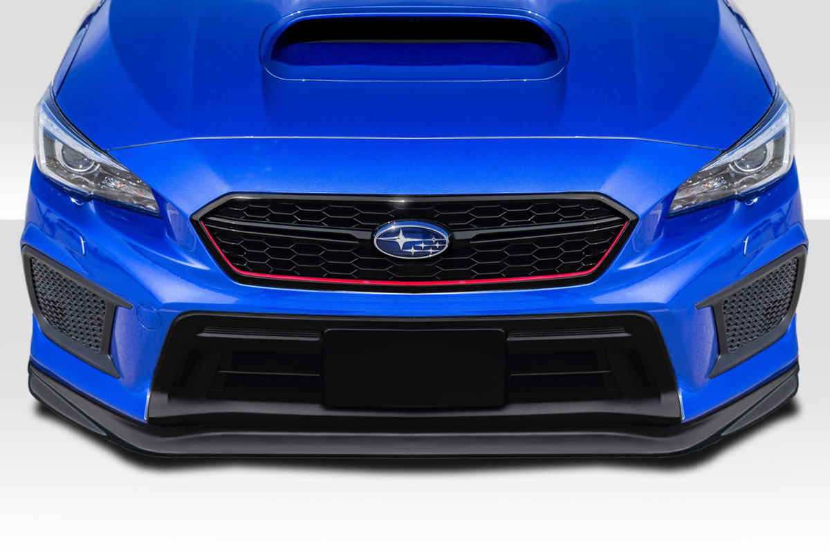 Picture of Duraflex 115744 VRS Front Lip Splitter for 2018-2020 Subaru WRX STI