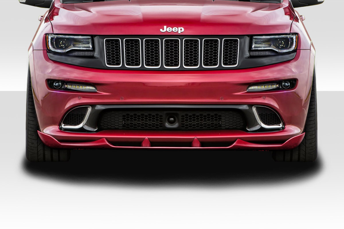 Picture of Duraflex 115754 Trackmaster Front Lip for 2012-2016 Jeep Grand Cherokee SRT8