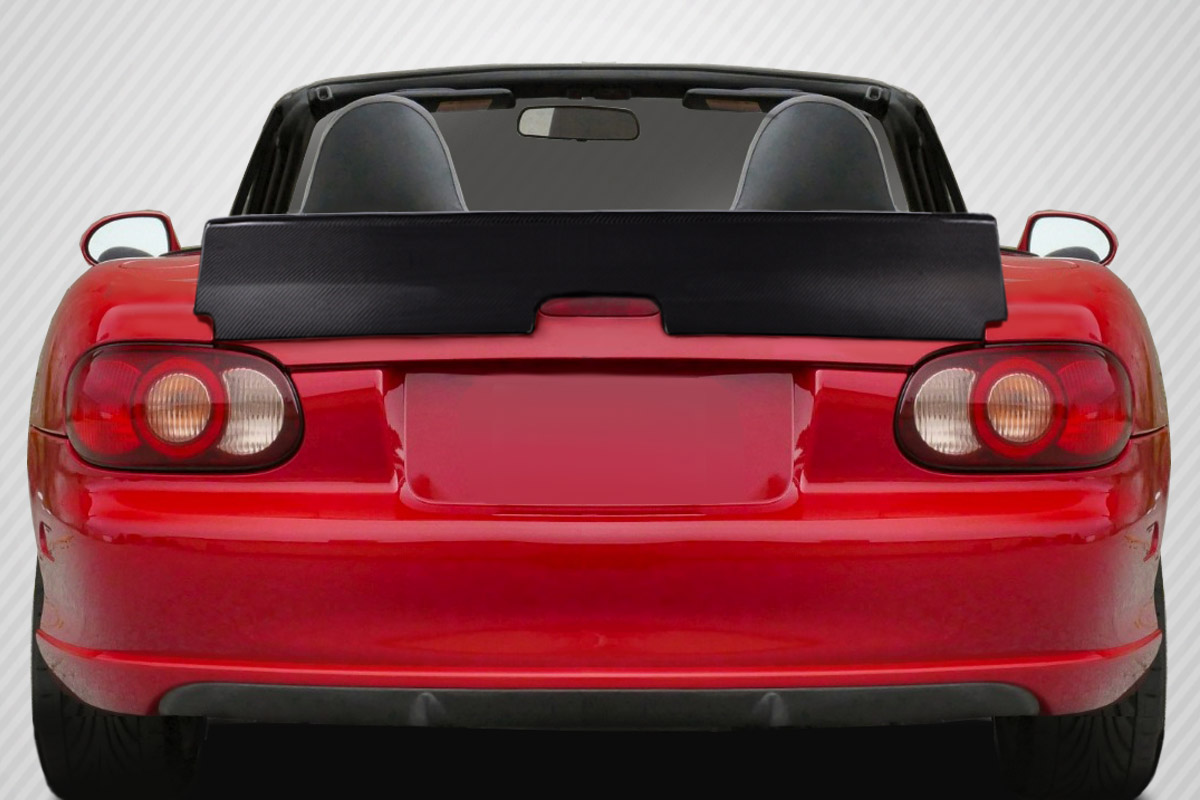 Picture of Duraflex 115548 RBS Wing Spoiler for 1999-2005 Mazda Miata&#44; Black