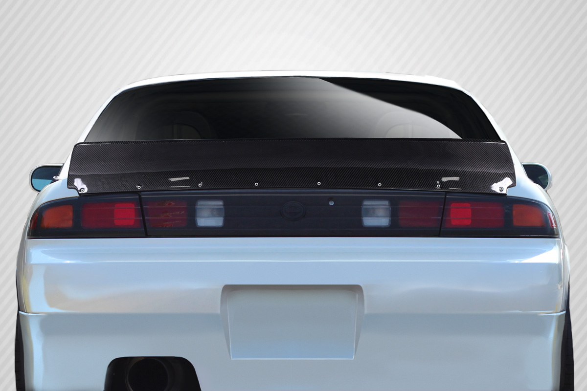 Picture of Duraflex 115556 RBS Wing Trunk Lid Spoiler for 1995-1998 Nissan 240SX S14&#44; Black