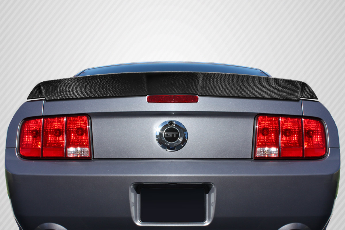 Picture of Duraflex 115832 MPX Rear Wing Spoiler for 2005-2009 Ford Mustang&#44; Black