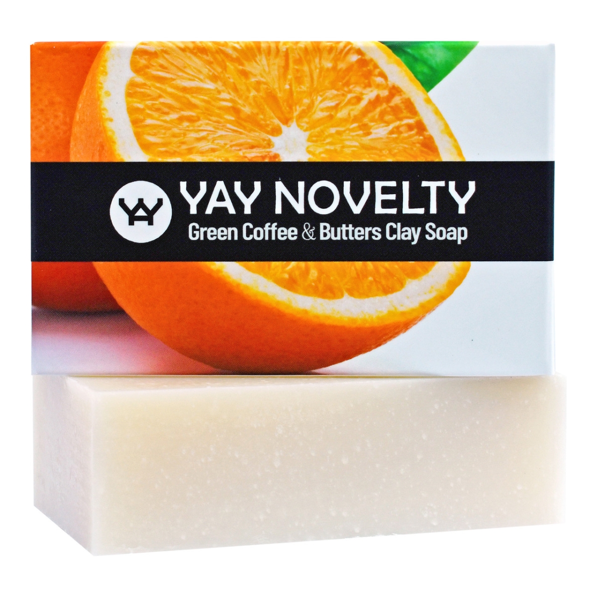 Picture of Yay Novelty 403 Luxurious All Natural Green Coffee Clay Bar Soap - Sweet Citrus