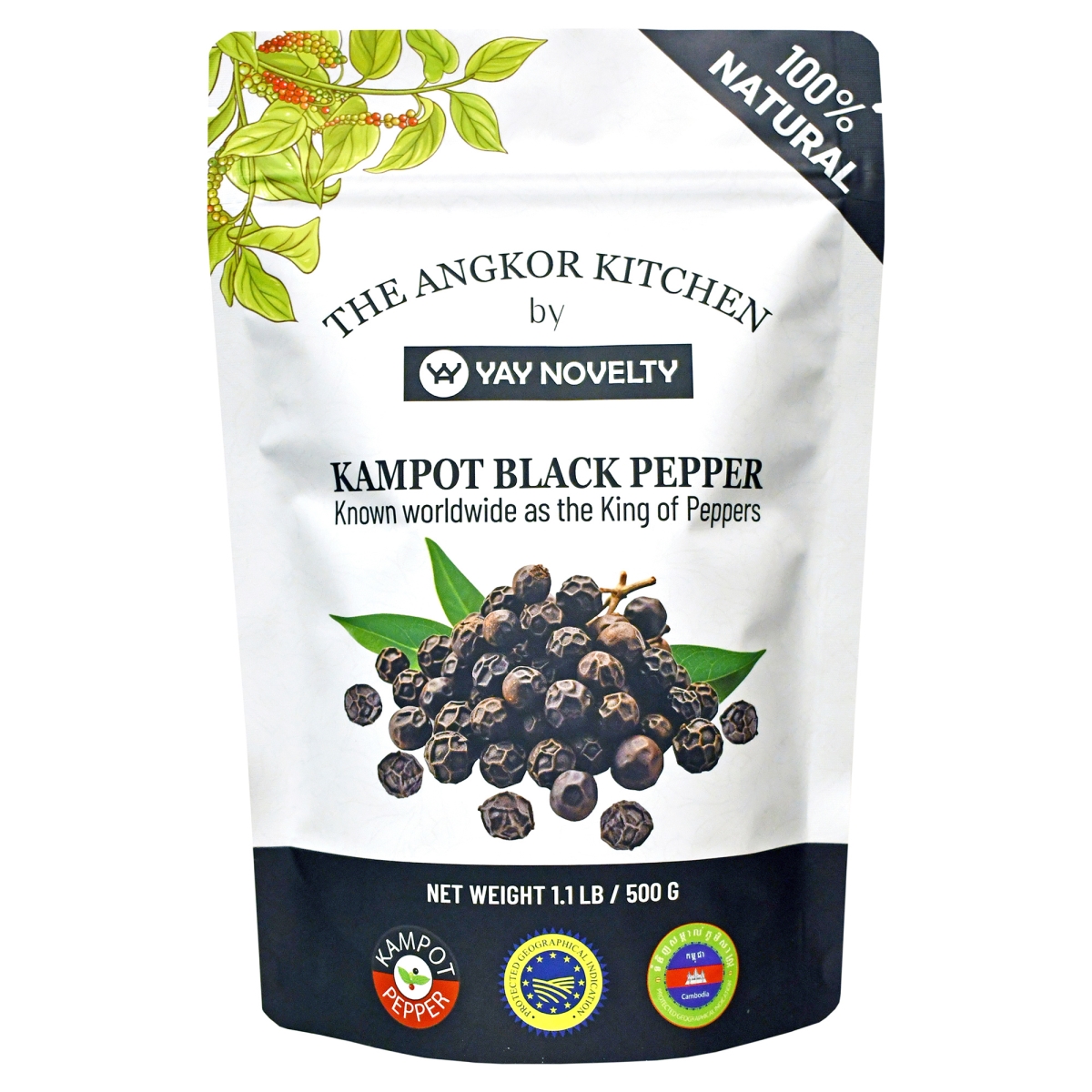 Picture of Yay Novelty 452 1.1 lbs Rare Kampot Black Pepper