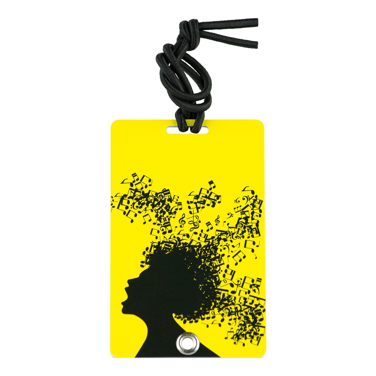 2005 Stylish & Secure Luggage Tag for Backpacks Pet Carriers & More - Do-Re-Mi