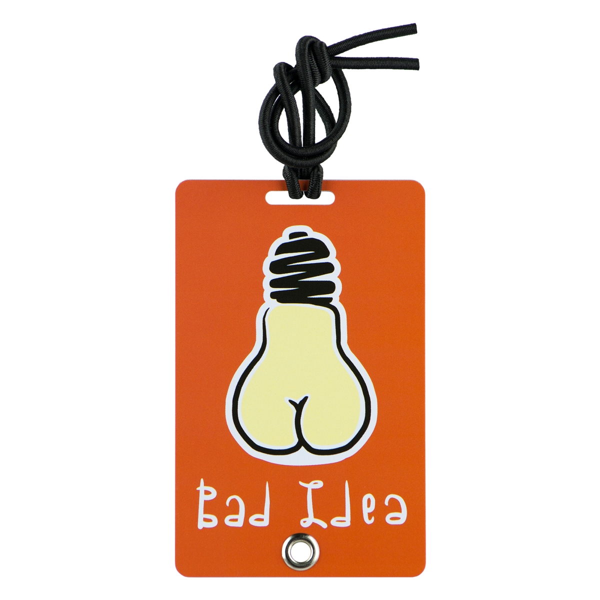 2008 Stylish & Secure Luggage Tag for Backpacks Pet Carriers & More - Bad Idea