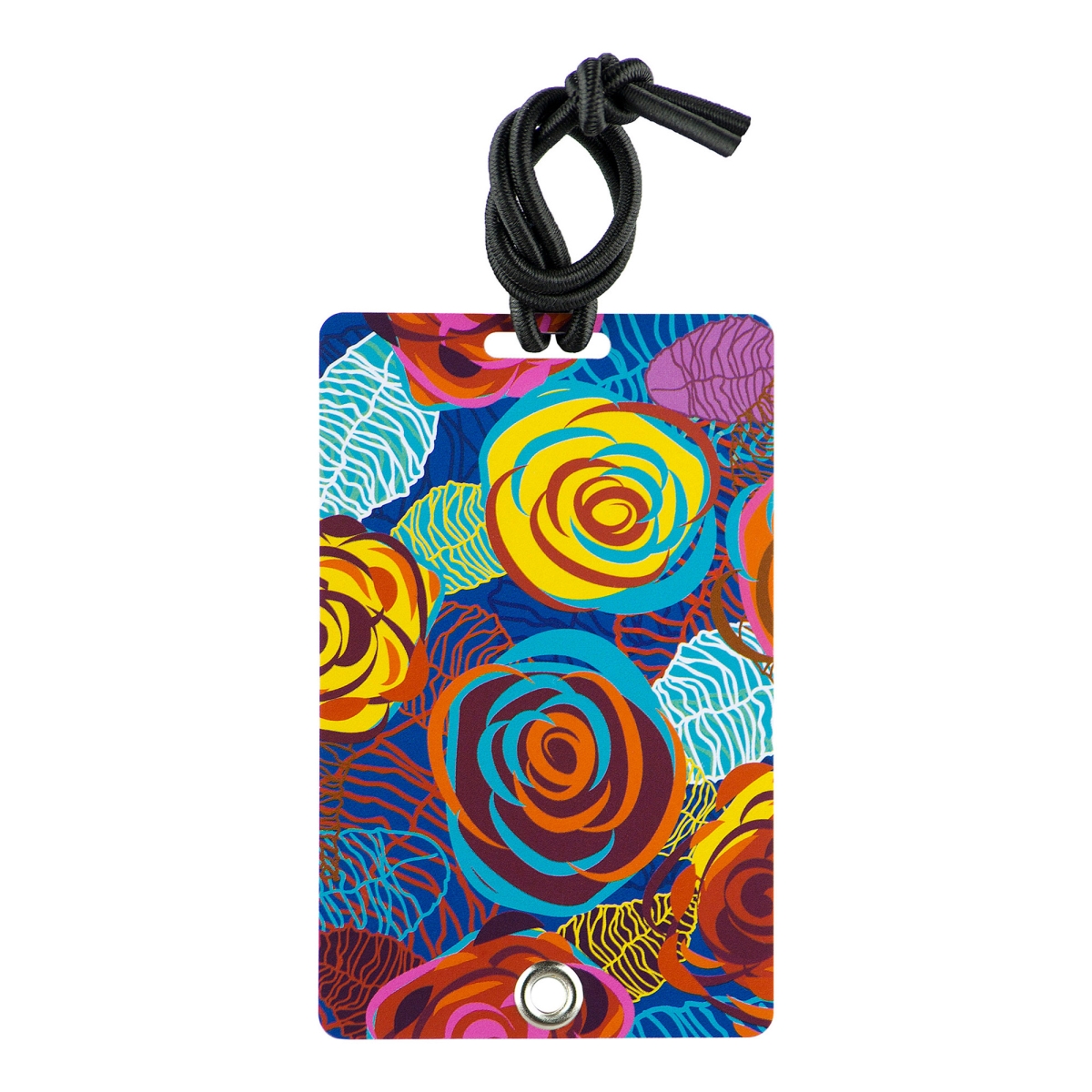 2015 Stylish & Secure Luggage Tag for Backpacks Pet Carriers & More - Blossom
