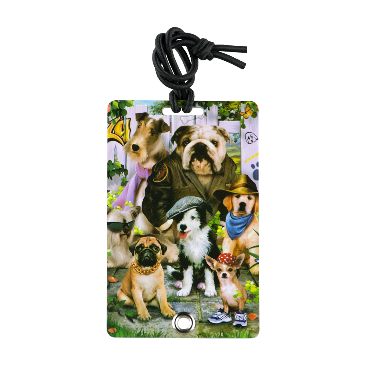 2026 Stylish & Secure Luggage Tag for Backpacks Pet Carriers & More - K9