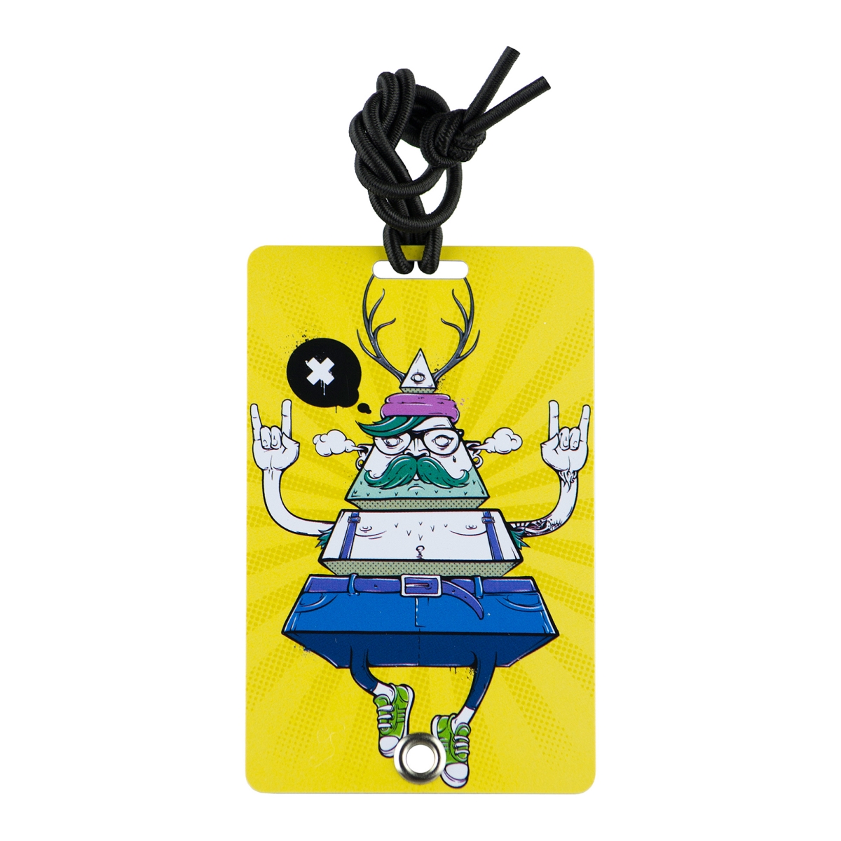 2059 Stylish & Secure Luggage Tag for Backpacks Pet Carriers & More - Modern Dude