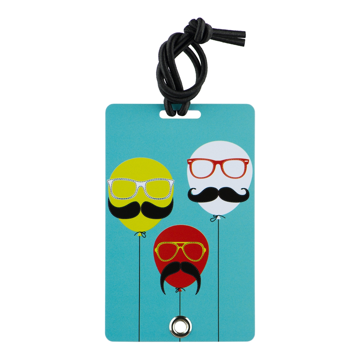 2060 Stylish & Secure Luggage Tag for Backpacks Pet Carriers & More - Groovy