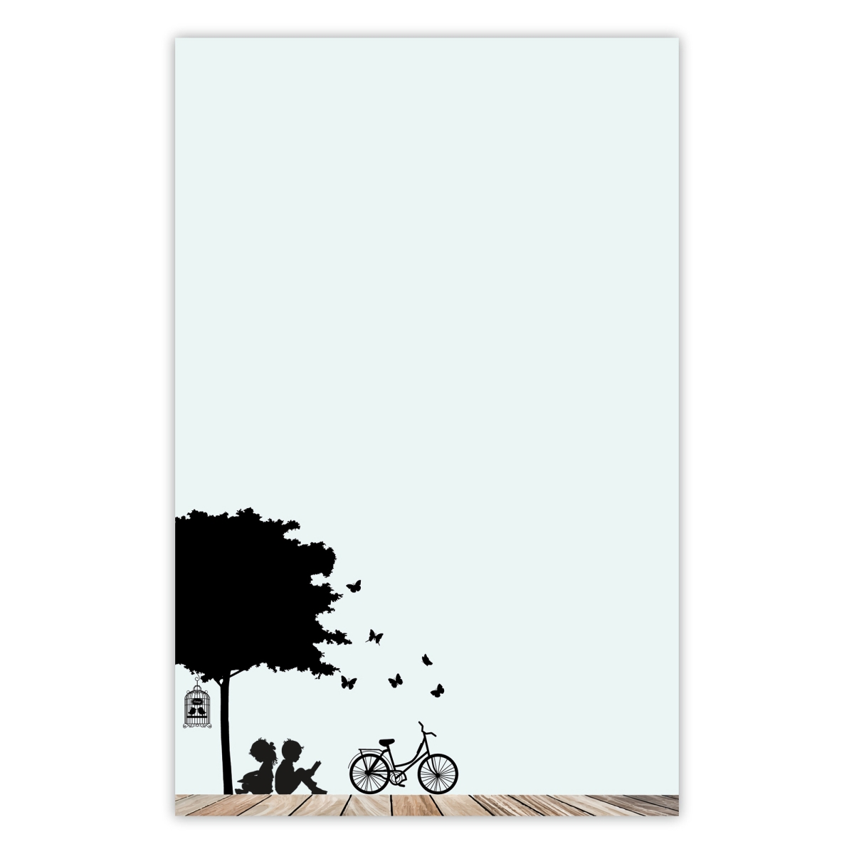 5011 5.5 x 8.5 in. 70 lbs 50 Sheet Organize with Style Illustrated Notepad for Daily Planning & To Do Lists - Study Buddies