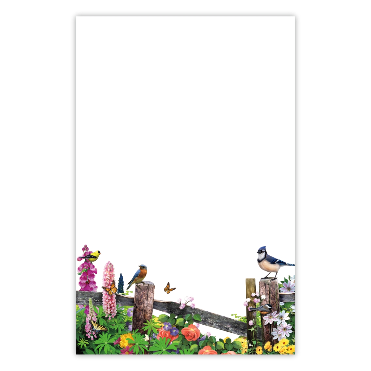 5023 5.5 x 8.5 in. 70 lbs 50 Sheet Organize with Style Illustrated Notepad for Daily Planning & To Do Lists - The Summer