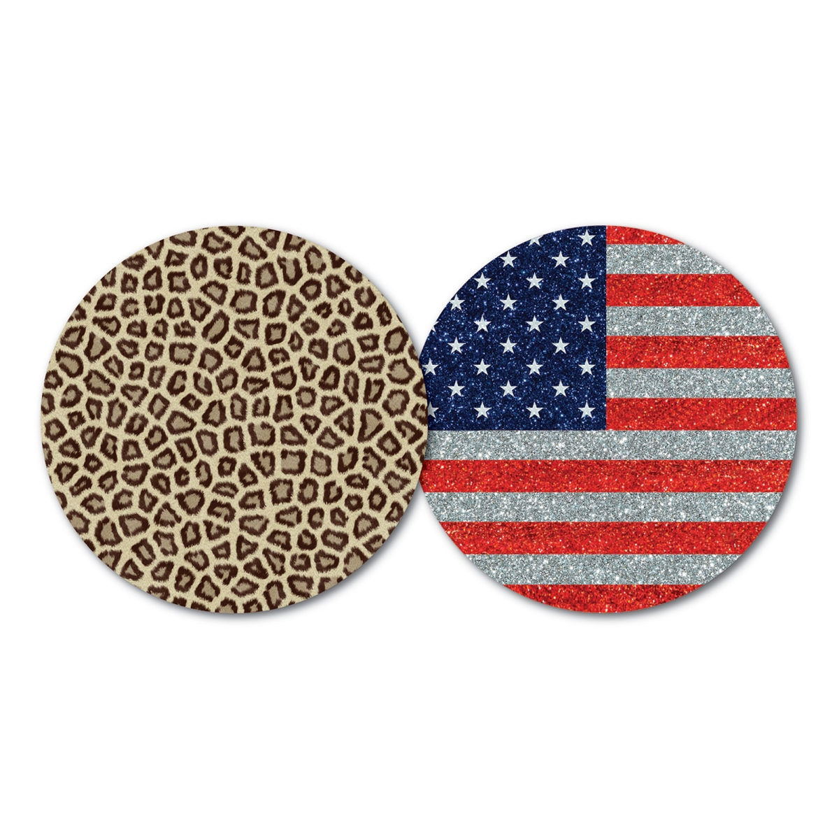 Picture of Yay Novelty 11003 Premium Reversible Paper Drink Coasters&#44; Feline - Set of 10