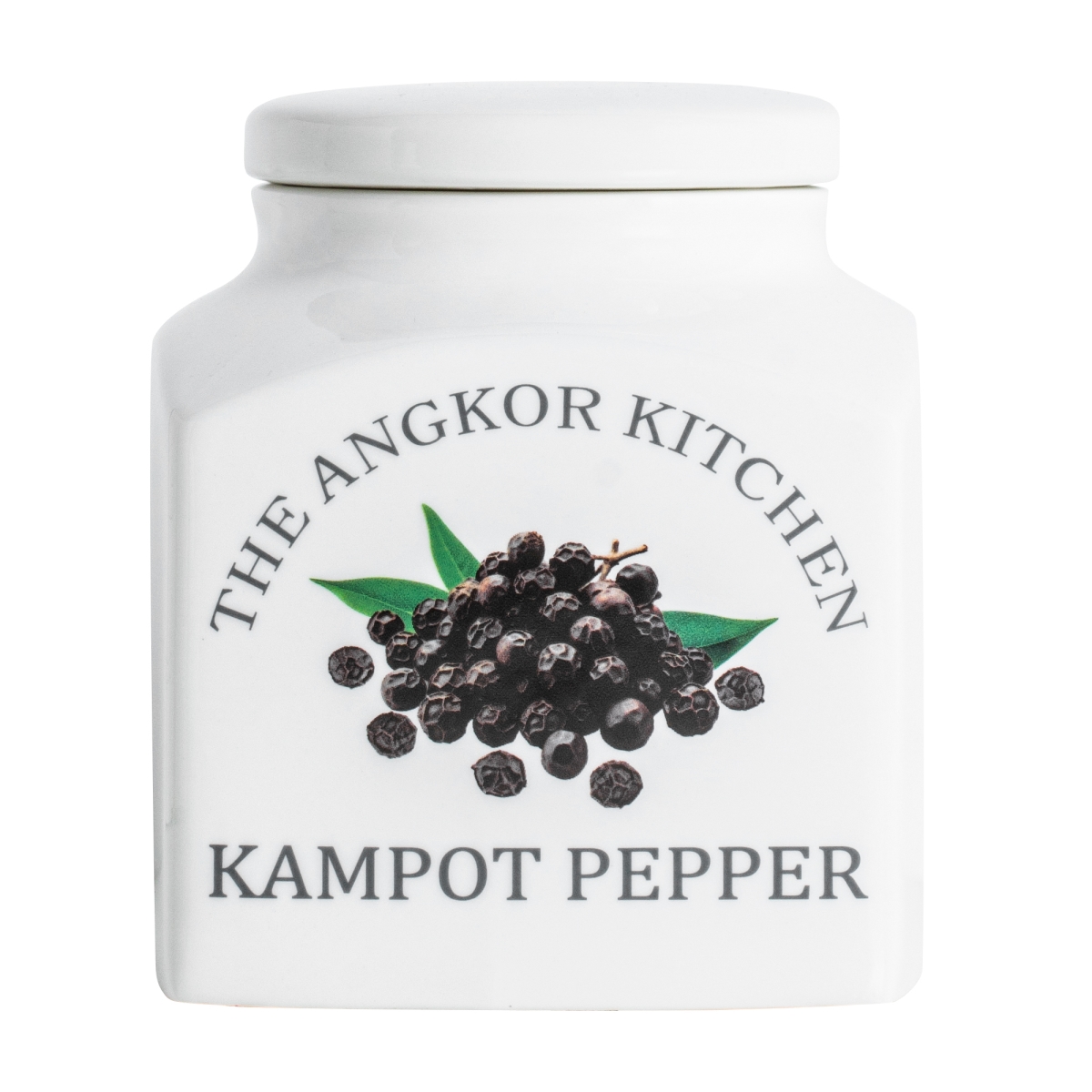 Picture of Yay Novelty 458 34 oz Premium Airtight Porcelain Jar for Kampot Black Pepper