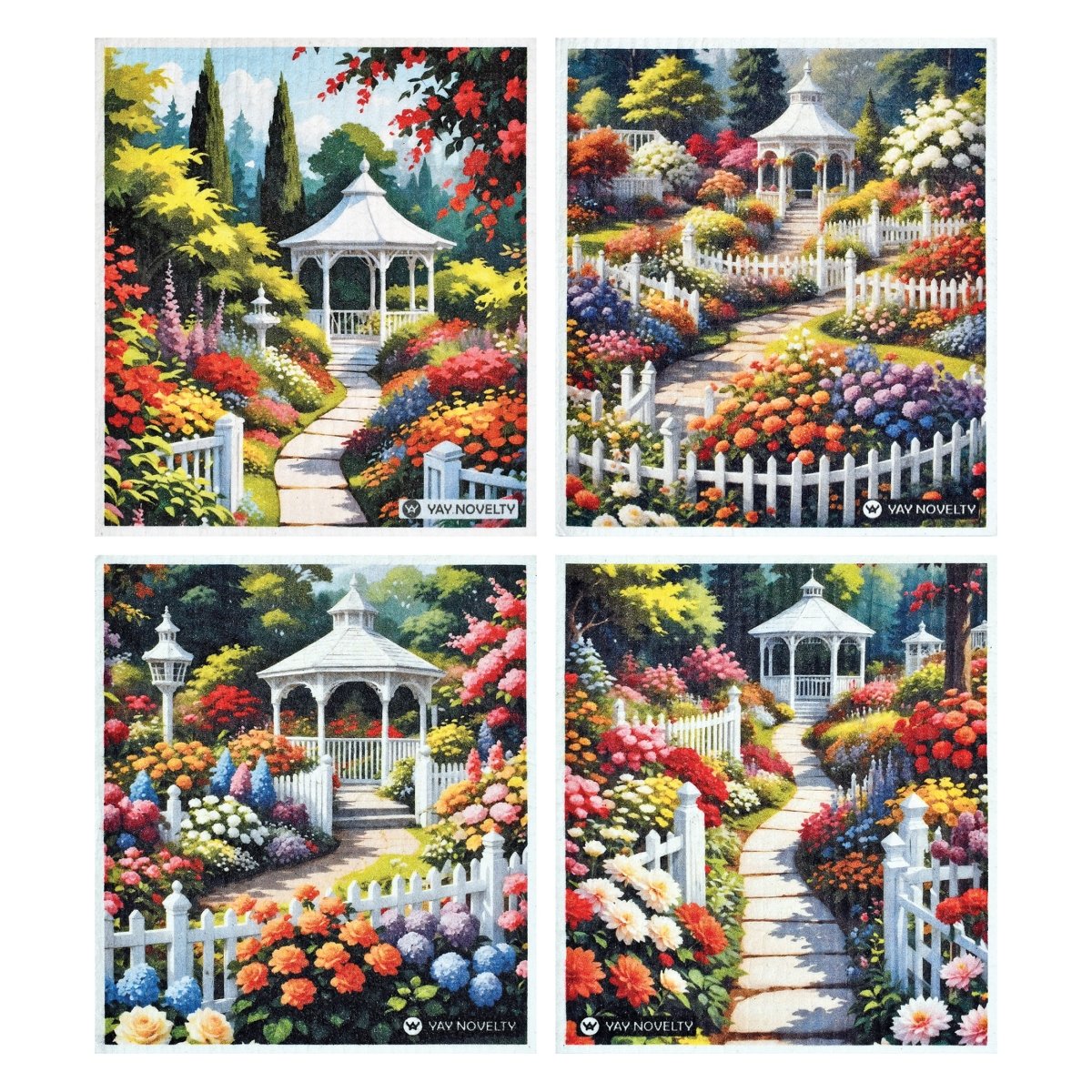 Picture of Yay Novelty 3714 Eco Friendly Swedish Dishcloth for Kitchen&#44; Garden - Pack of 12