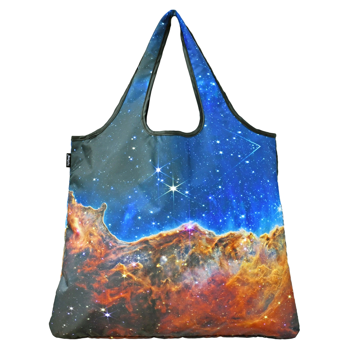 J4430 Jumbo Eco Friendly Stylish Tote Large Excellent Versatile Reusable Shopping Bag - James Webb Space Cosmic Cliffs