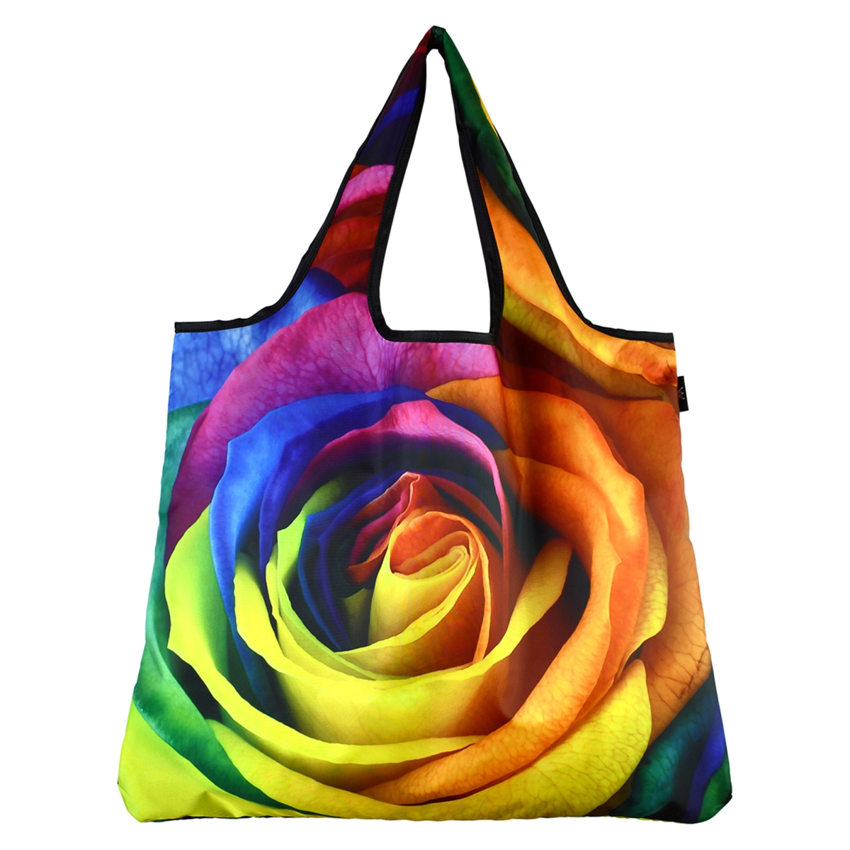 J4206 Jumbo Eco Friendly Stylish Tote Large Excellent Versatile Reusable Shopping Bag - 50 Shades of Rose