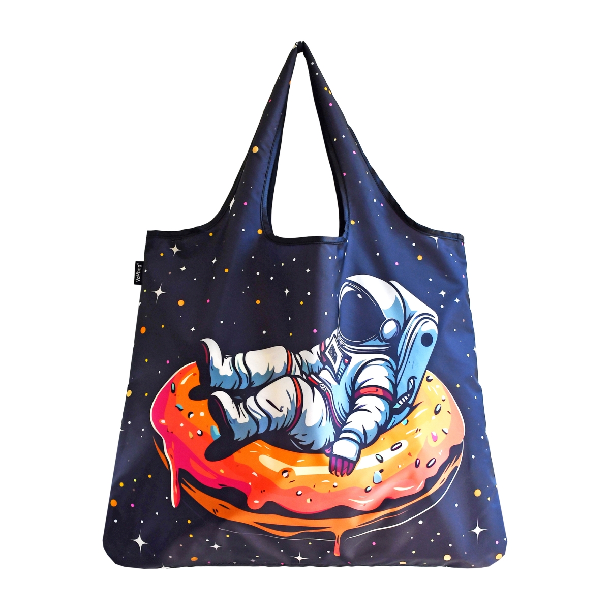 J4448 Jumbo Eco Friendly Stylish Tote Large Excellent Versatile Reusable Shopping Bag - Astronaut Sweet Dream