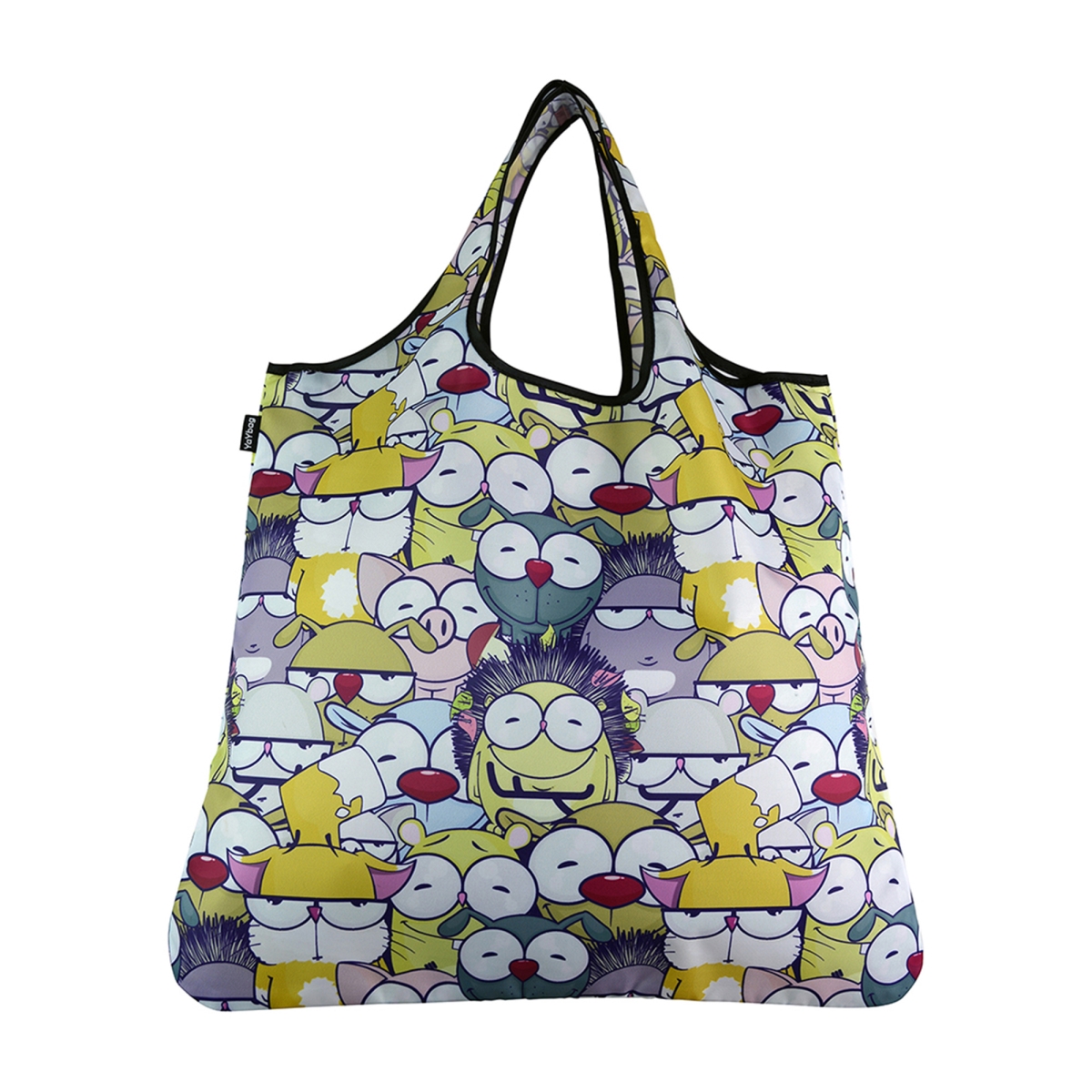 4052 Original Eco Friendly Stylish Tote Large Excellent Versatile Reusable Shopping Bag - Emoji Reunion