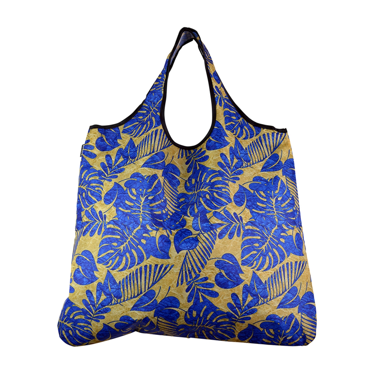 4217 Original Eco Friendly Stylish Tote Large Excellent Versatile Reusable Shopping Bag - Tropical Blue