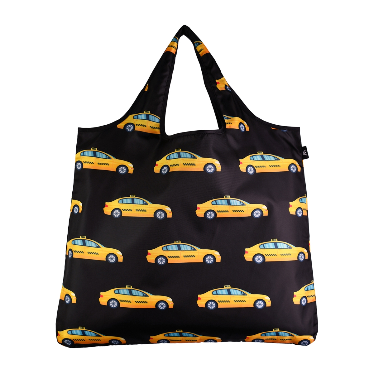 4373 Original Eco Friendly Stylish Tote Large Excellent Versatile Reusable Shopping Bag - Yellow Taxi