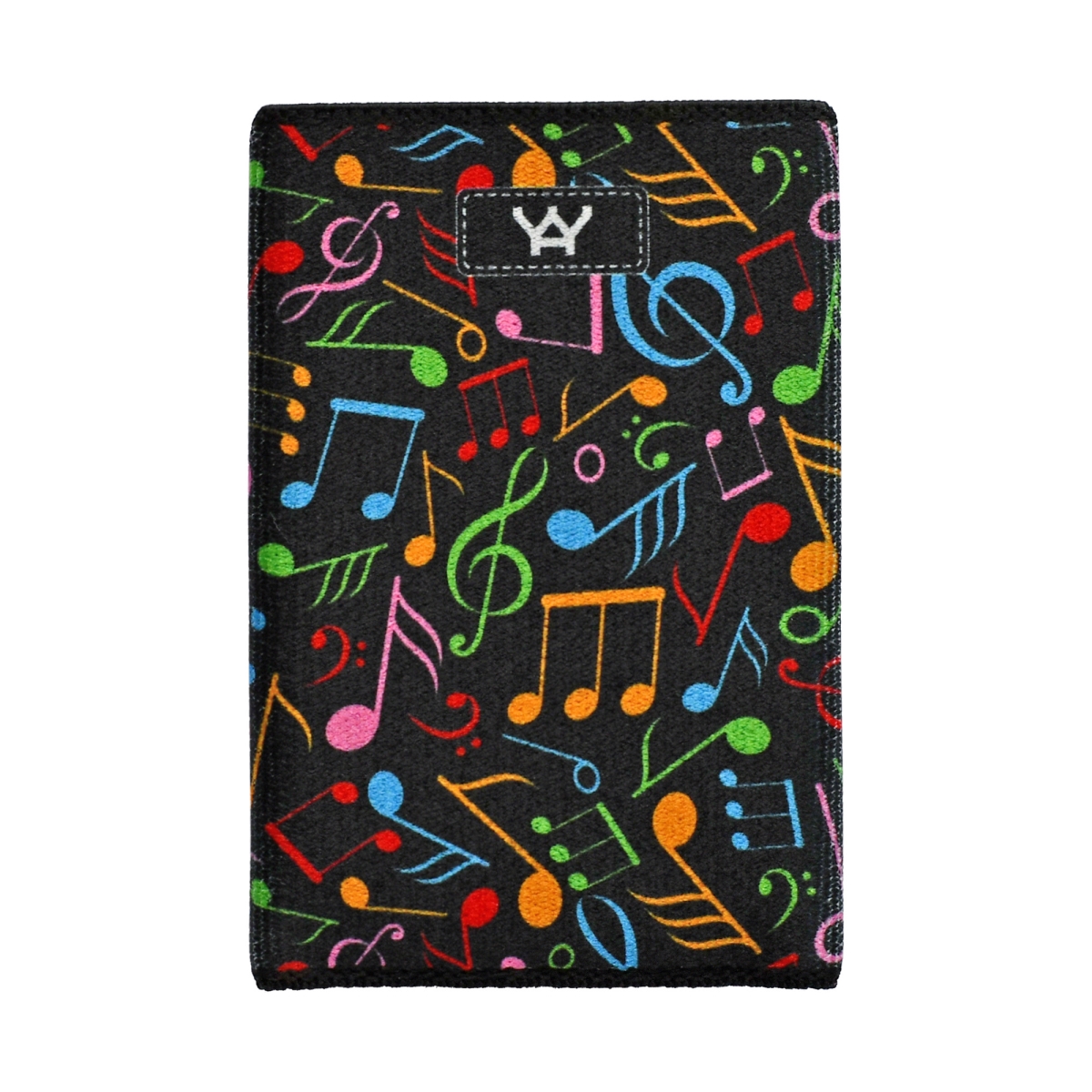 1503 The Perfect Slim Wallet for Front Pocket Use - Colorful Music Notes
