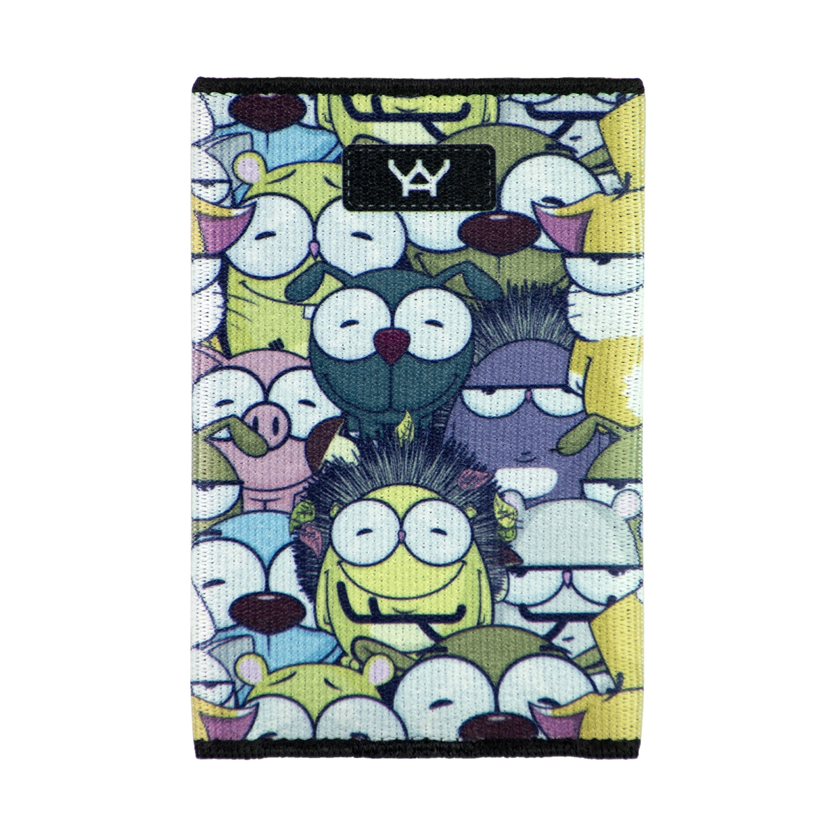 1052 The Perfect Slim Wallet for Front Pocket Use - Emoji Reunion