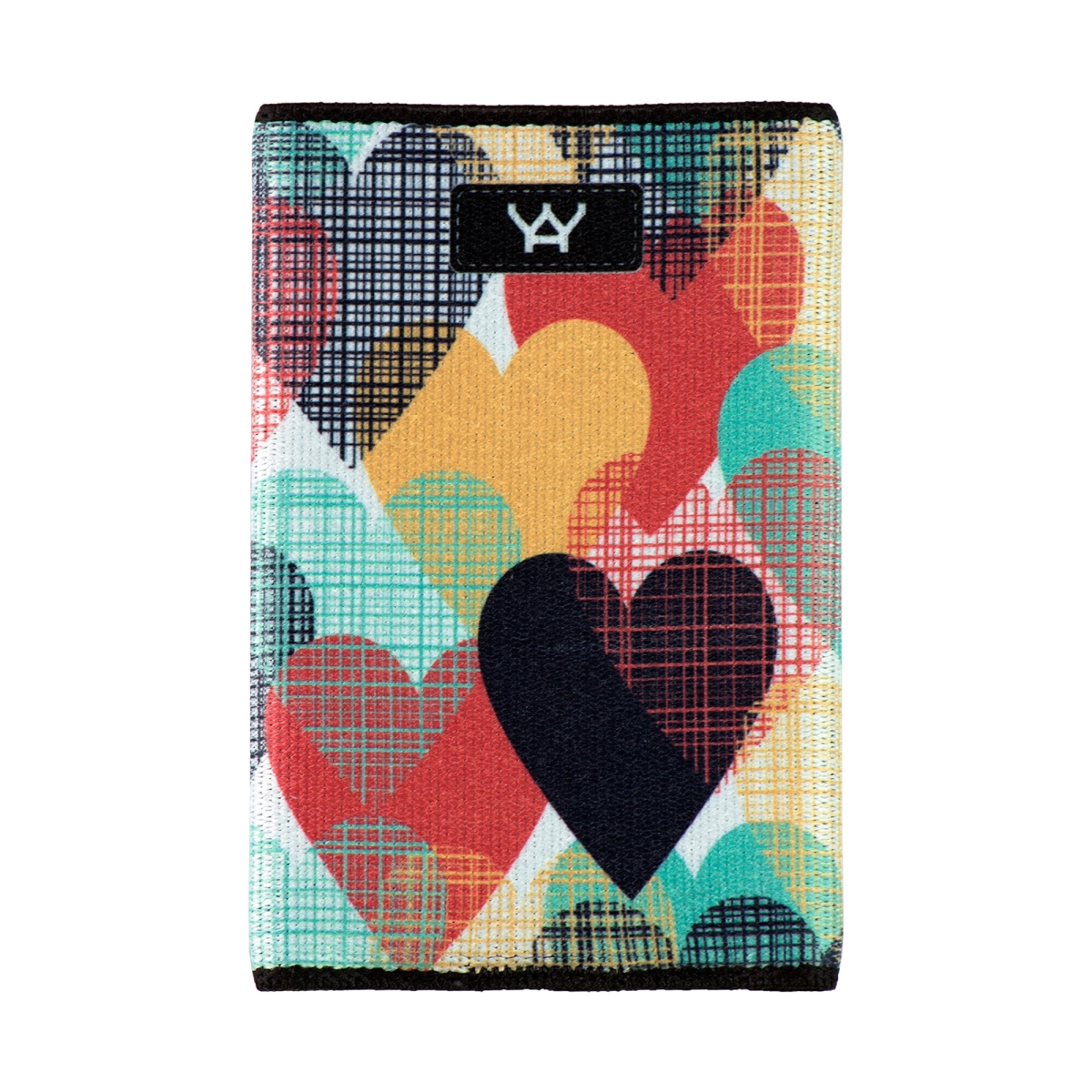 1055 The Perfect Slim Wallet for Front Pocket Use - Flush of Hearts