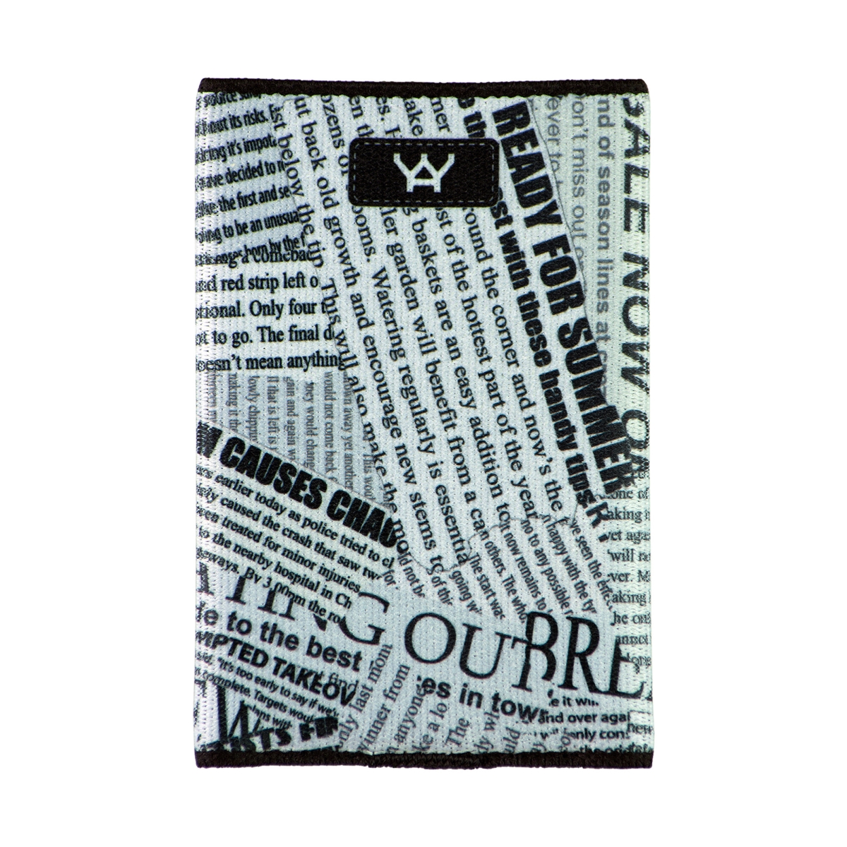 1056 The Perfect Slim Wallet for Front Pocket Use - Read All About It