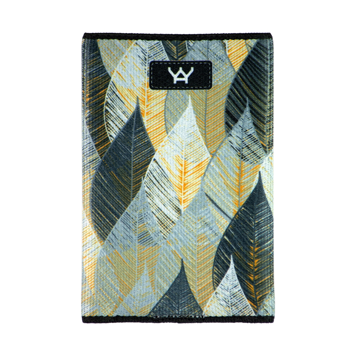 1096 The Perfect Slim Wallet for Front Pocket Use - Golden Leaves