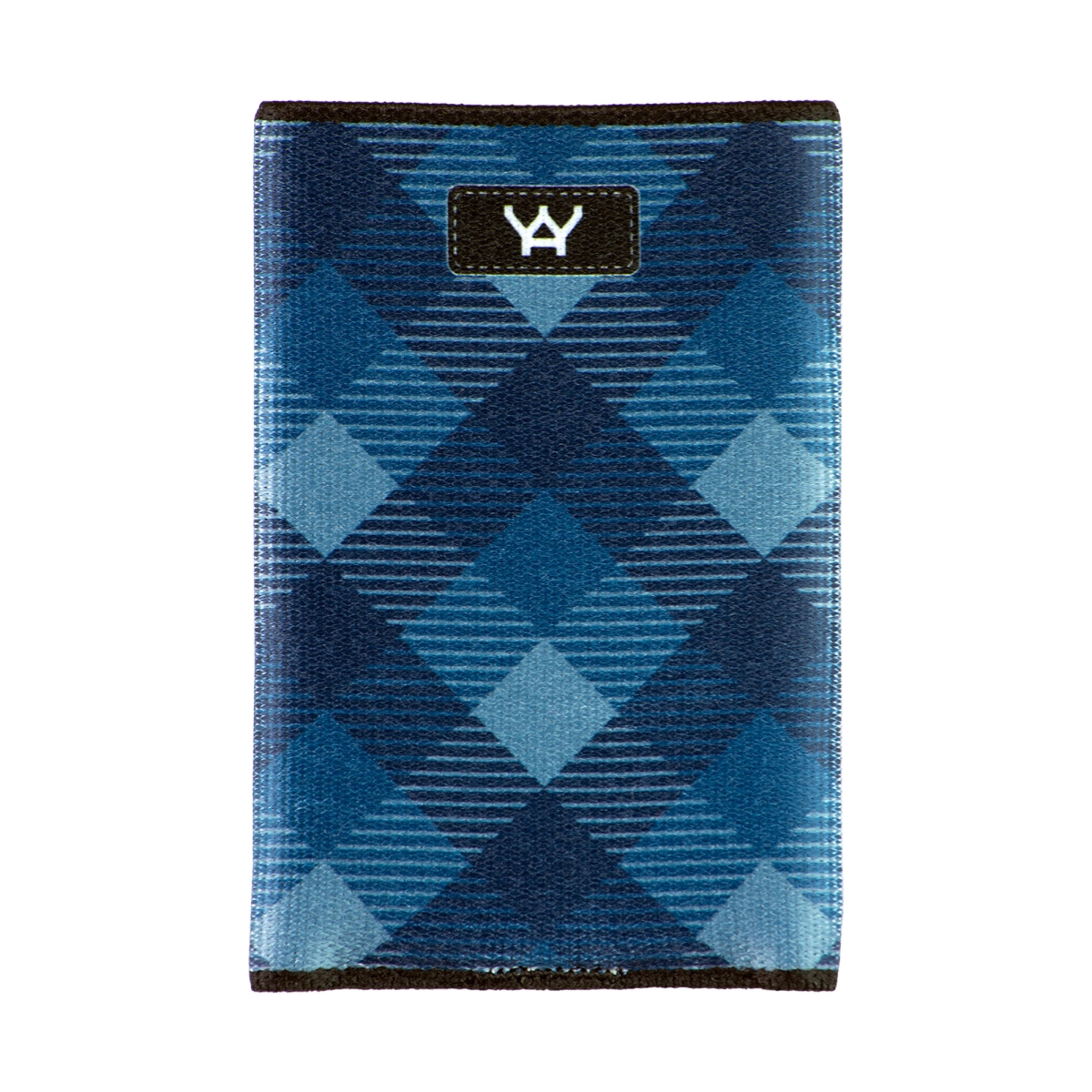 1139 The Perfect Slim Wallet for Front Pocket Use - Navy Plaid