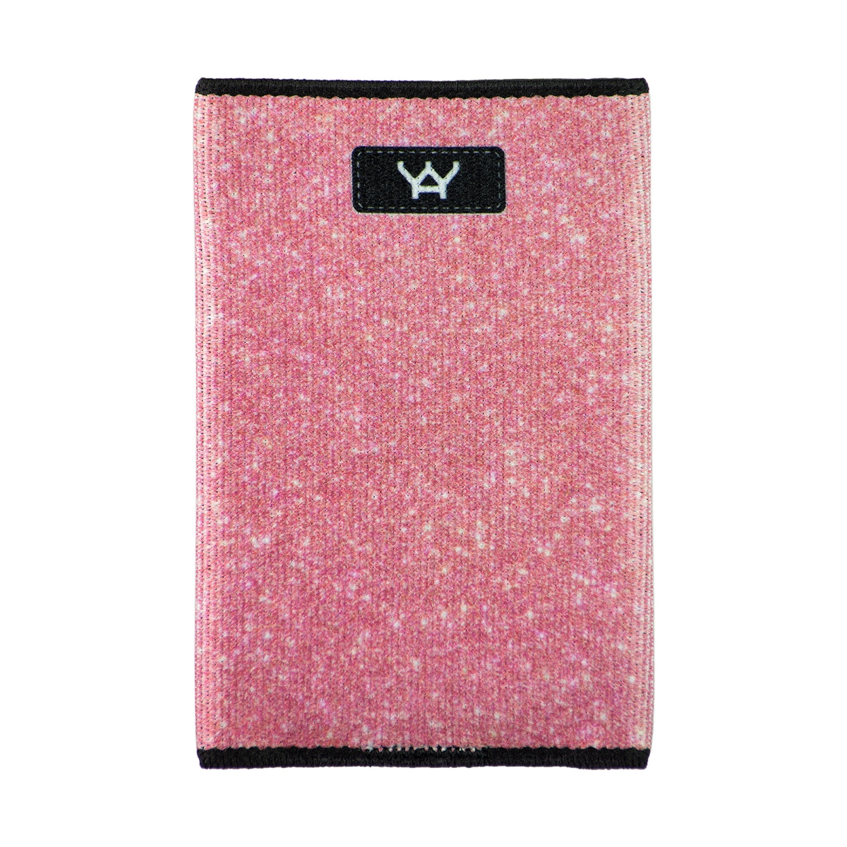 1168 The Perfect Slim Wallet for Front Pocket Use - Pink Glitter