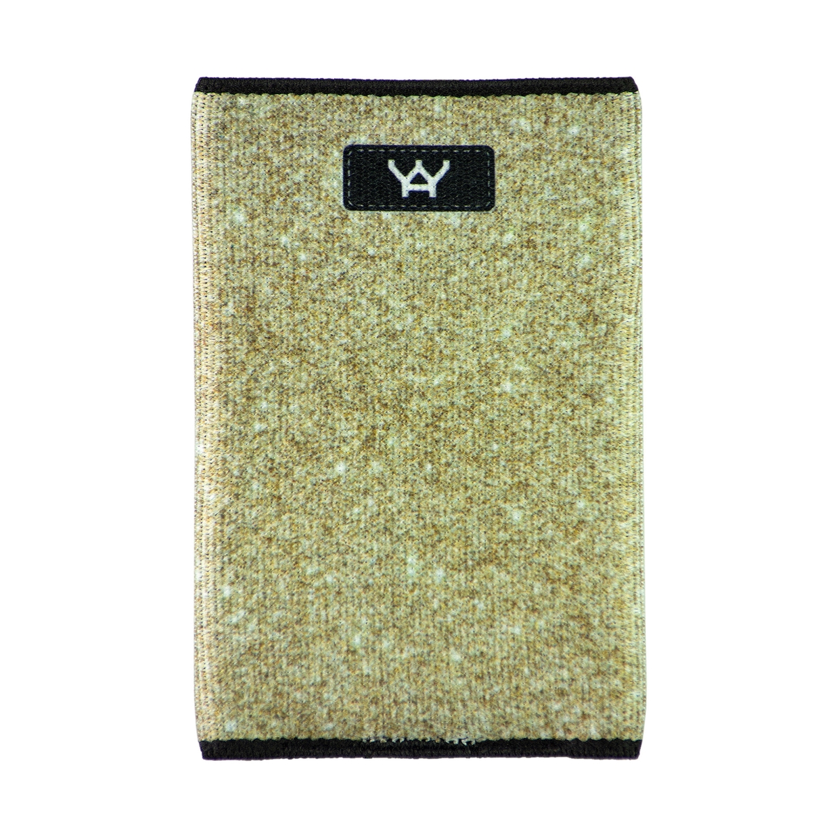1170 The Perfect Slim Wallet for Front Pocket Use - Gold Glitter